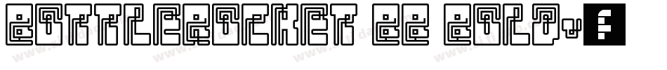 BottleRocket BB Bold字体转换